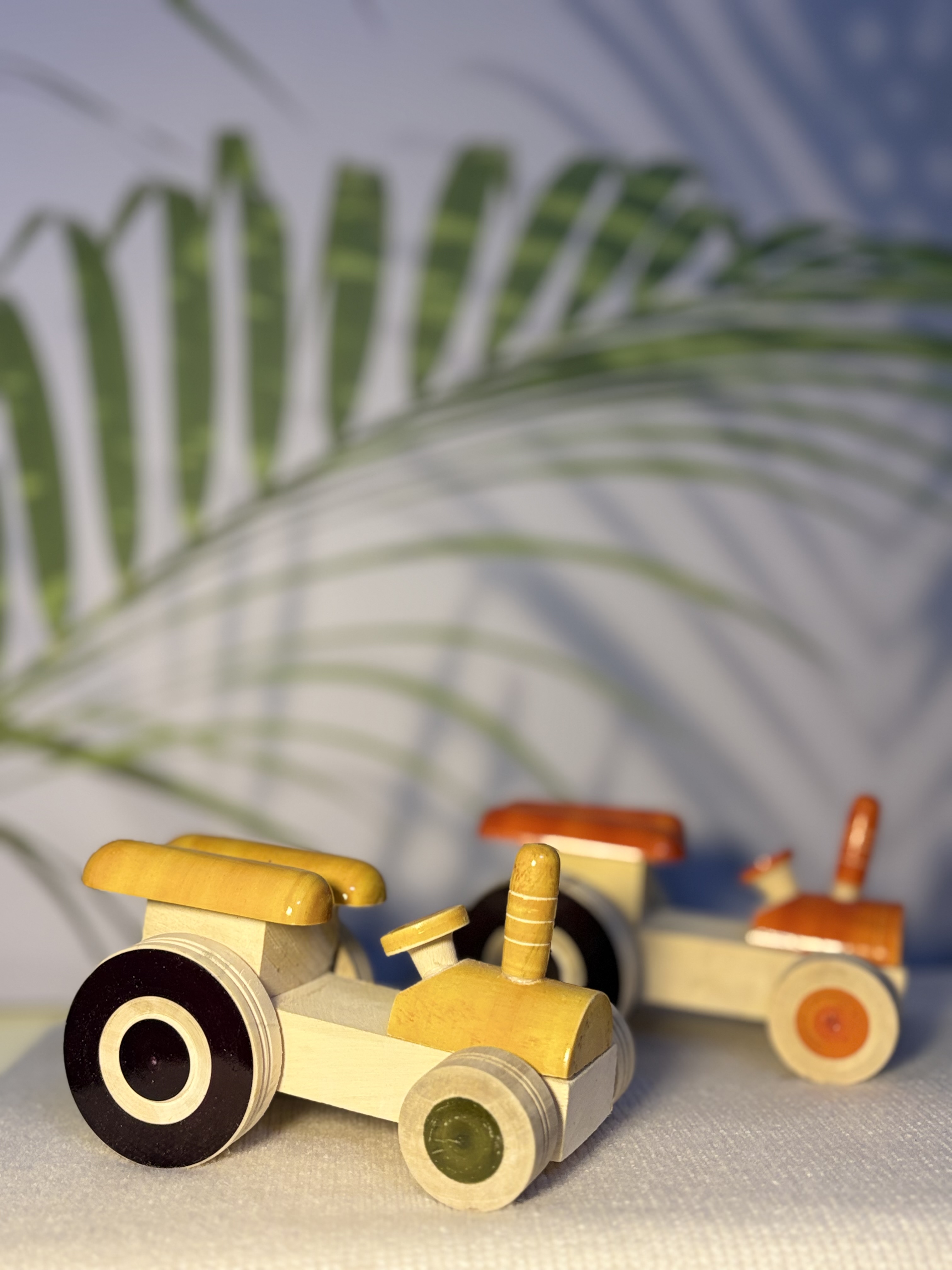 Handcrafted Toy Tractor