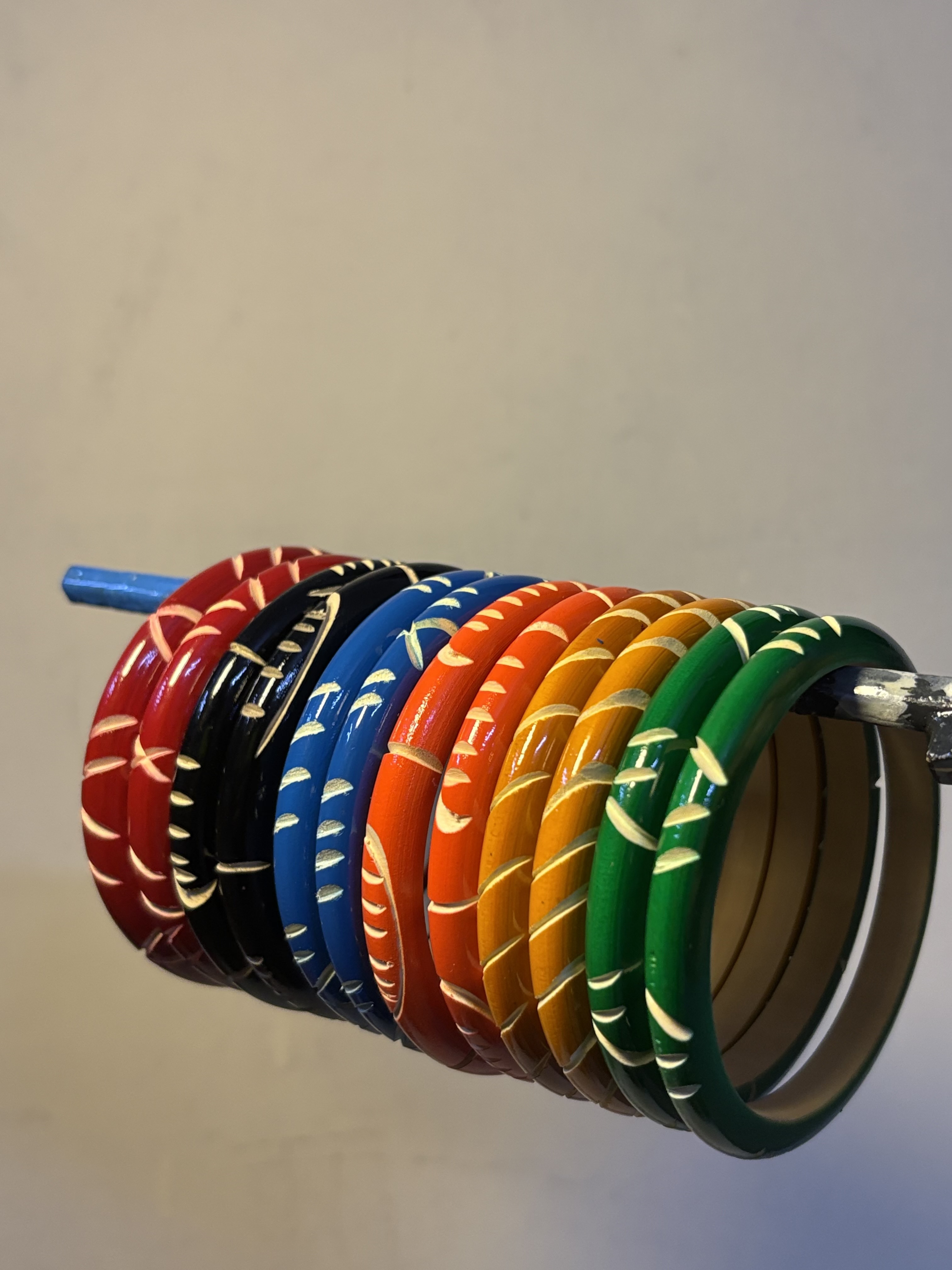 Handcrafted Wooden Bangles